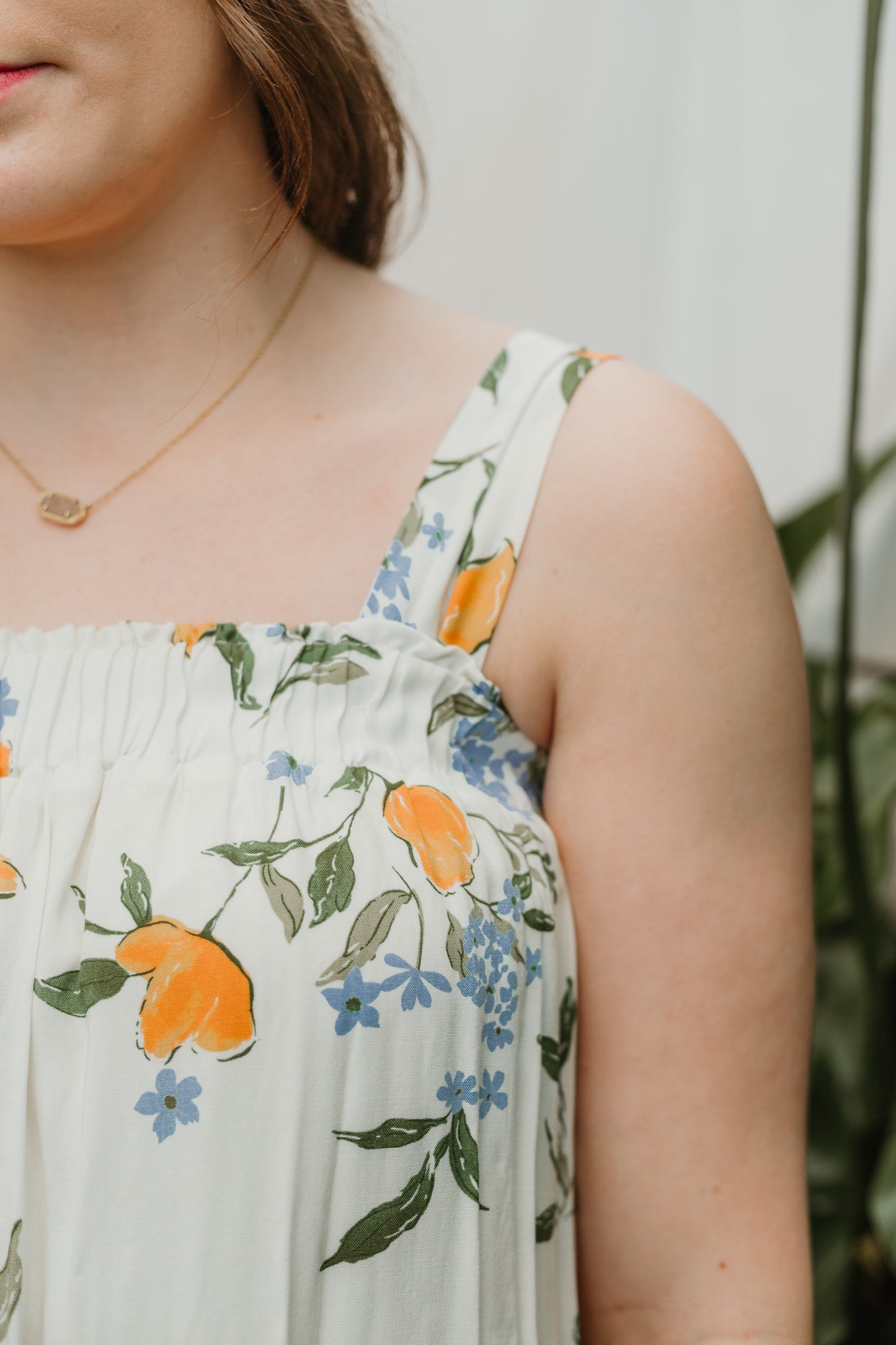 Orange Bloom Dress