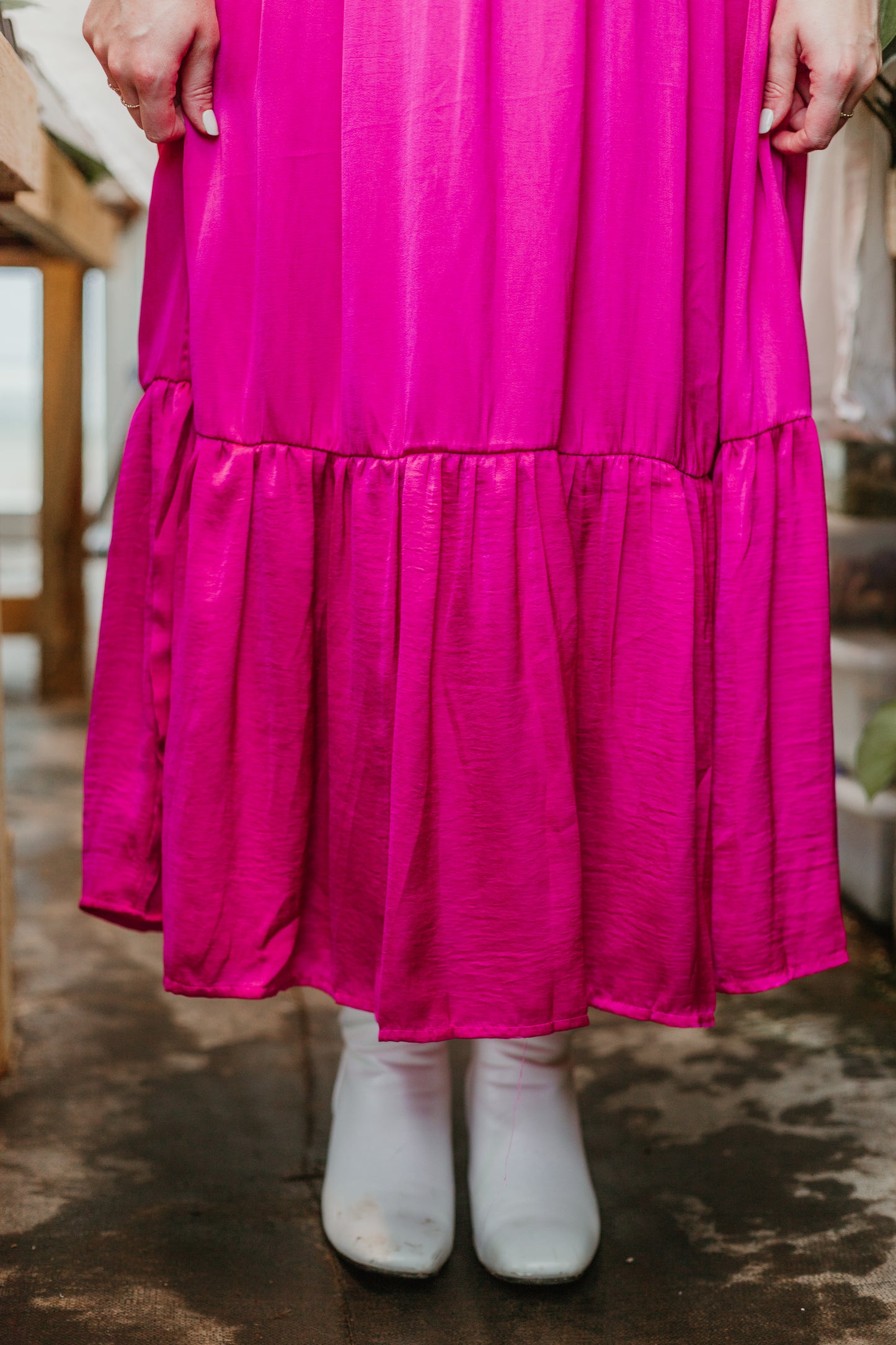 Jessica Satin Dress