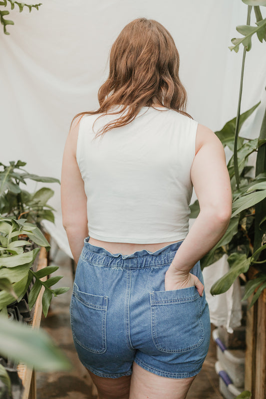 Lainey Denim Shorts